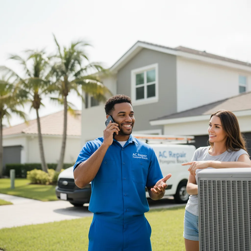 AC Repair Pompano Beach customer support in Porter Ranch